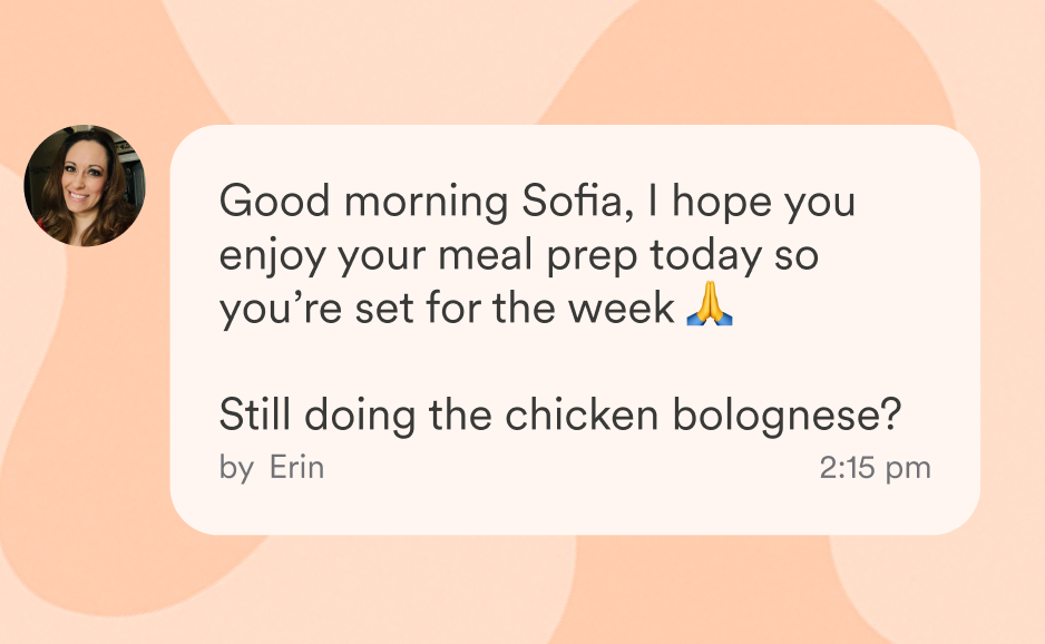 Daily reminders & unlimited chats
