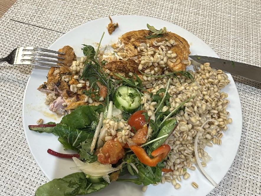Grilled chicken barley - 36g protein