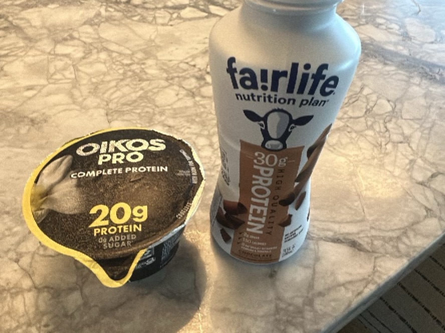 Protein Berry Yogurt — high protein snack